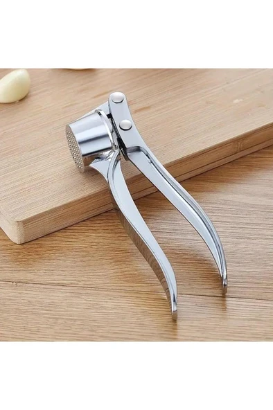 Paslanmaz Sarımsak Ezici Rende Metal Hazneli Zencefil Ezme Rendesi Ezeceği - Resim 8