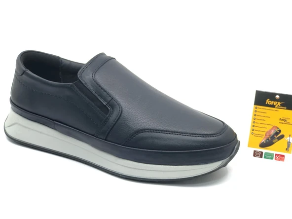 Forex 3040 Dr.Tavsiyeli Hakiki Deri Erkek Casual Ayakkabı - Resim 6