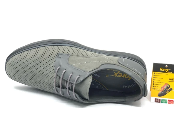 Forex 4011-1 Dr.Tavsiyeli Hakiki Deri Erkek Casual Ayakkabı - Resim 4