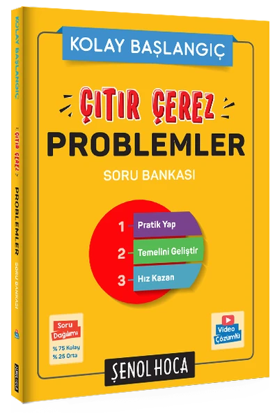 Çıtır Çerez Problemler Soru Bankası Şenol Hoca Yayınları