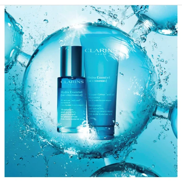 Clarins Hydra Essentiel - Nemlendirici & Onarıcı Maske 75 ml - 3