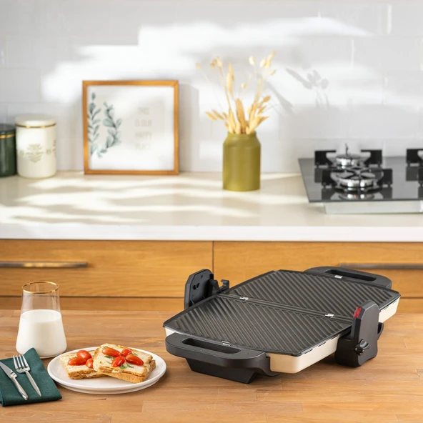 Emsan Bella Gusto Tost Makinesi Krem - 5