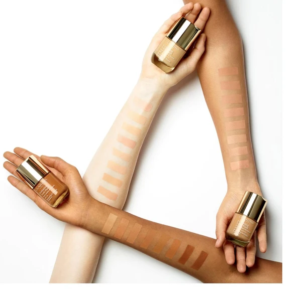 Clarins Everlasting Youth Fluid - Fondöten 107 Beige - Resim 3