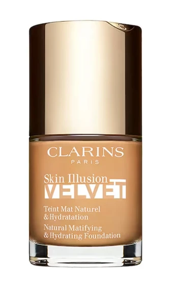 Clarins Skin Illusion Velvet - Doğal Bitişli Nemlendirici Fondöten 112,3N