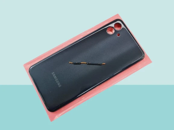 Samsung Galaxy A04 Uyumlu FULL KASA Arka Kapak Batarya Kapağı - SİYAH