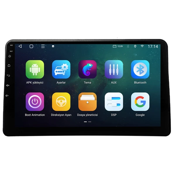 Fiat Panda 2004-2012 UYUMLU 6 GB RAM 128 GB HAFIZA ANDROID MULTIMEDIA TEYP - Resim 7