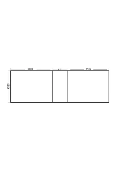 Masif Ahşap Tablalı Katlanır Masa - Çalışma Yemek Mutfak Masası ASRA TREND KM-22 ÇAM - Resim 4