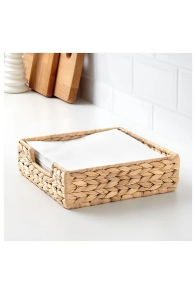 Peçetelik Su Sümbülü Ikea 23x23 Cm A Kalite 40x40 Cm Boyutlarında Peçeteler Için Uygundur - 3