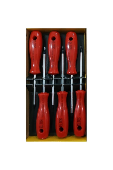 Eltos Torx Mıknatıslı Tornavida Seti 6'lı