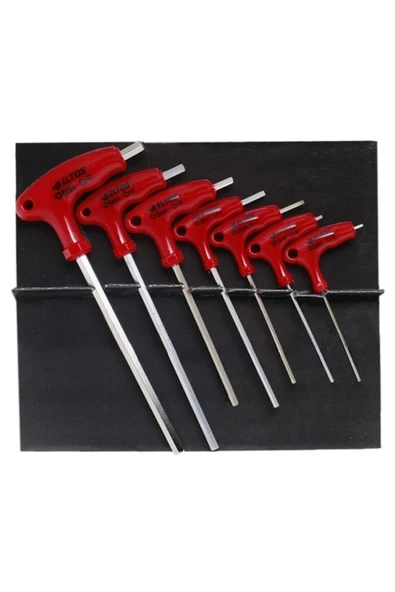T Saplı Alyan Seti 7li Set/t Alyan Takımı