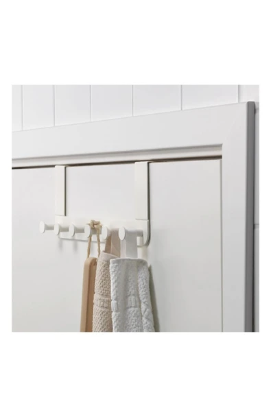 İKEA Ahtapot Enudden Metal Kapı Üstü Askısı Beyaz 6 Bölmeli 35x13-1 ADET - 4