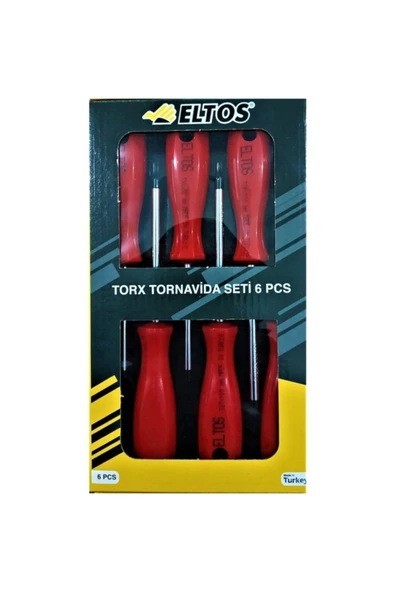 Eltos Torx Mıknatıslı Tornavida Seti 6'lı - 2