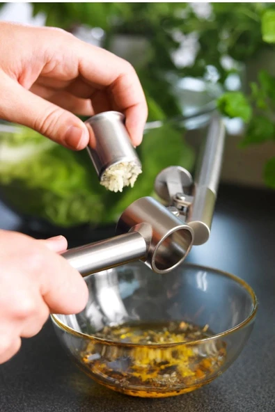 Koncıs Sarımsak Ezici, Paslanmaz Çelik, 16 Cm - 5