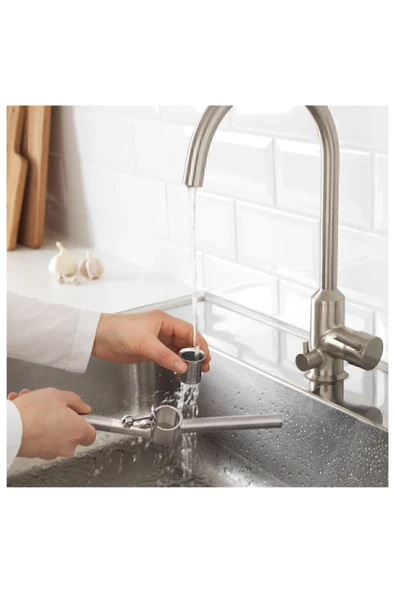 Koncis Sarımsak Ezici, Paslanmaz Çelik Sarımsak Ezici, 16 cm - 3