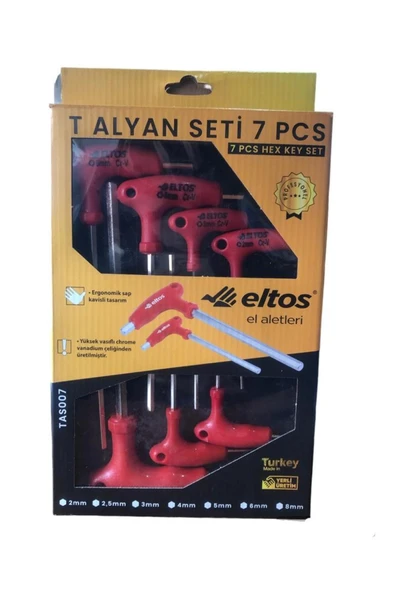 T ALYAN SETİ 7 PARÇA - Resim 2