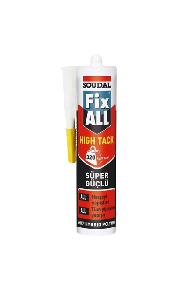 Fix All High Tack Süper Güçlü Yapıştırıcı Beyaz 290 ml ürün görseli