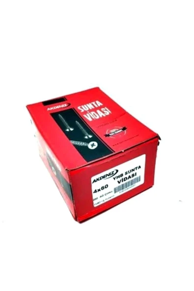 Sunta Vidası 4.0x60 Mm Çinko (200 Adet) - 2