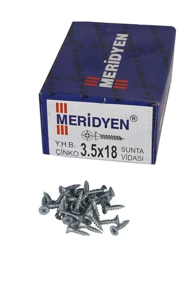 Çinko 3,5x18 Mm Sunta Vidası / 1000 Adet