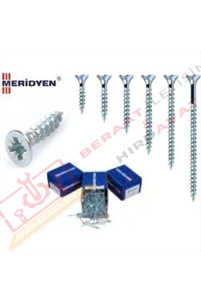 Meridyen Sunta Vidası 3,5x16 (1000 Adet)