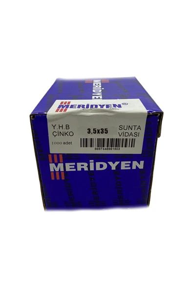 Sunta Vidası 3.5x35 (1Paket 1000 Ad)
