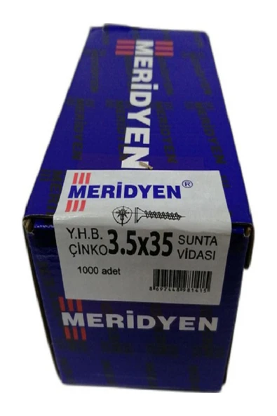 Sunta Vidası 3,5x35 1000 Adet Kutulu