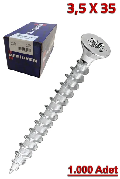 Meridyen Sunta Vidası 3.5X35 (1.000 Adet) ürün görseli