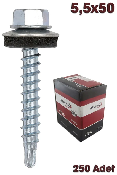 Akdeniz Trapez Vida 5,5X50 (250 Adet) ürün görseli