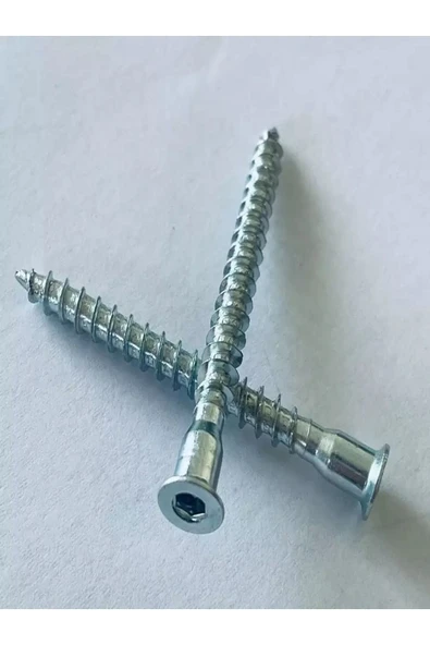 6,3x50mm Allen Sivri Uç Kabin Vidası 100 Adet