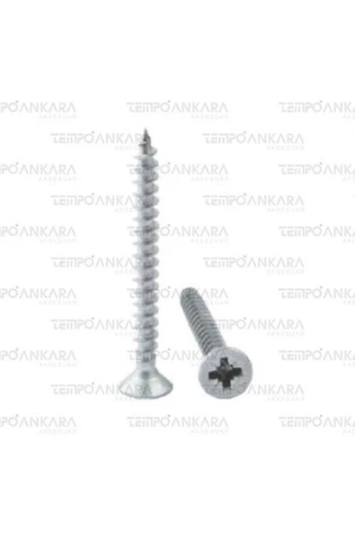 4x60 Sunta Vidası Beyaz 200 Ad.