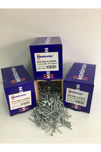 Sunta Vidası 4,0x50mm Pk 500 Adet