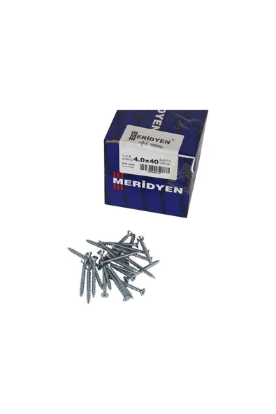 4x40 mm Sunta Vidası 500 Adet