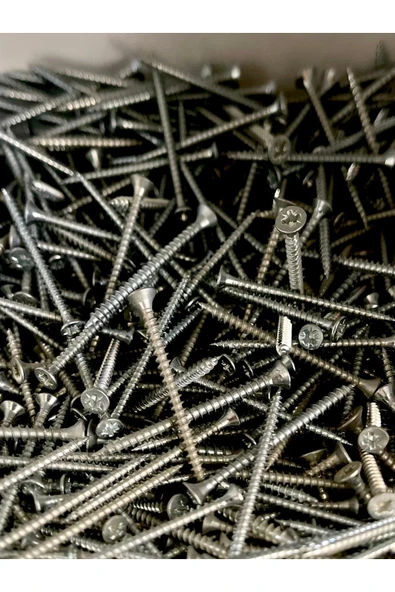 4x50 Çinko Sunta Vidası 500 Adet - Resim 2