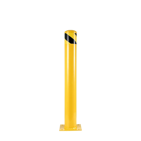 Demir Park Dubası Sabit Bariyer Metal Park Demiri Otopark Bariyeri 76mm 75 cm 3mm Siyah