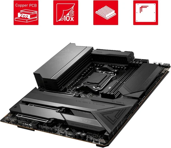 MSI Meg X670E Godlike AMD AM5 DDR5 ATX Anakart Outlet - 4