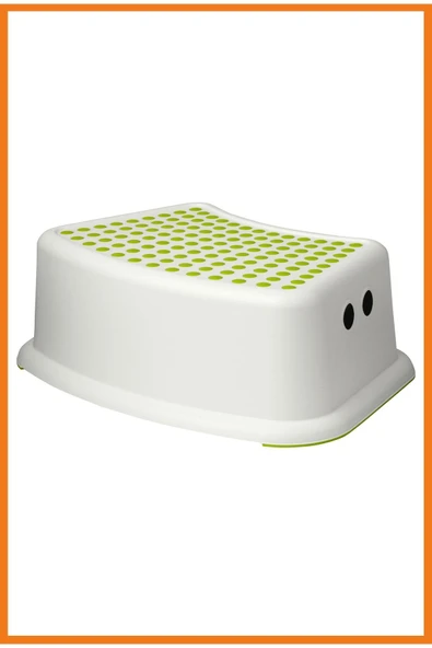 Försiktig Çocuk Basamağı 37 X 13 Cm Beyaz Yeşil