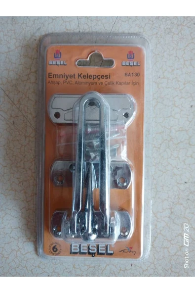 Tüm Kapılar Için Emniyet Kelepçesi (MANDALI) Saten