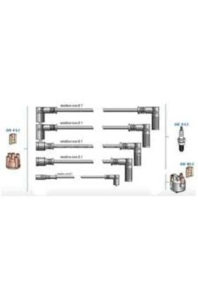DODUCO Buji Kablo Tk Tmpr 1.6 S-sx-sxa-sxak-tipo S-sx-sl