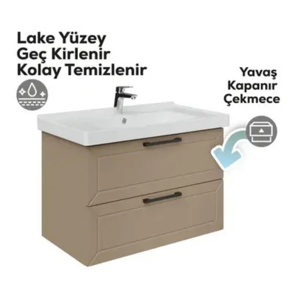 Creavit D20 2 Çekmeceli Dolabı Dafne - 3