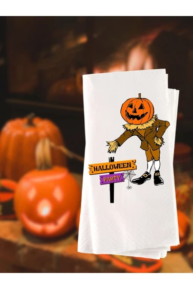 Lion Baskı ve Organizasyon  Halloween Baskılı Peçete 20 Adet 0012 ürün görseli