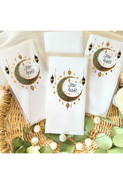 Lion Baskı ve Organizasyon  Kişiye Özel İftar baskılı peçete 20 Adet ürün görseli