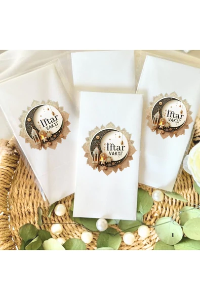 Lion Baskı ve Organizasyon  İftar vakti temalı peçete 20 adet ürün görseli