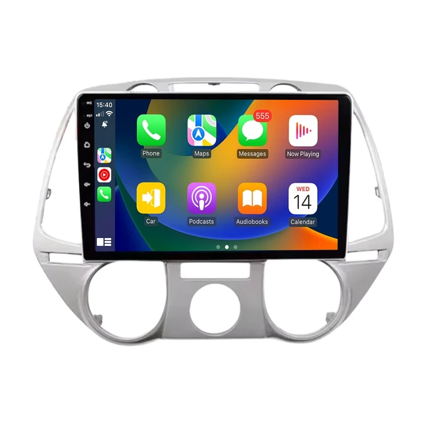 Hyundai İ20 Troy 2010-2012 UYUMLU 8 GB RAM 128 GB HAFIZA ANDROID MULTIMEDIA TEYP ürün görseli 1