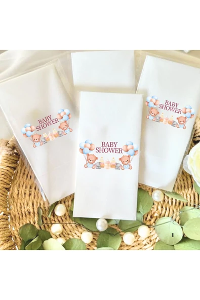 Lion Baskı ve Organizasyon  Baby Baskılı Peçete 20 Adet ürün görseli