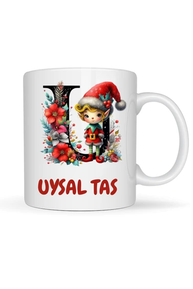 Lion Baskı ve Organizasyon  Yılbaşı Harf Baskılı Kupa 1 Adet - 2