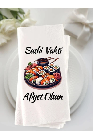 Lion Baskı ve Organizasyon  Afiyet olsun baskılı peçete 20 adet ürün görseli