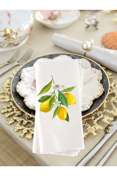 Lion Baskı ve Organizasyon  Baskılı Sunum Peçetesi 20li - 03 ürün görseli