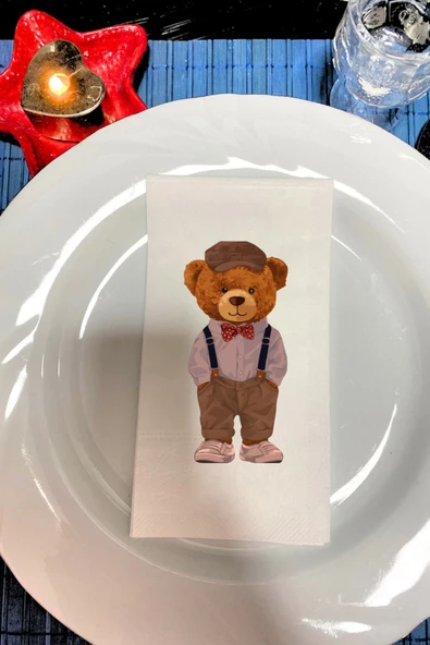 Lion Baskı ve Organizasyon  Doğum günü baskılı peçete 20 Adet ürün görseli