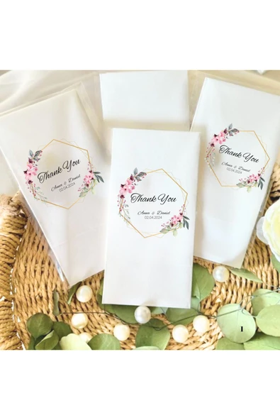 Lion Baskı ve Organizasyon  Baskılı Söz Düğün Nişan Peçetesi 20 Adet ürün görseli