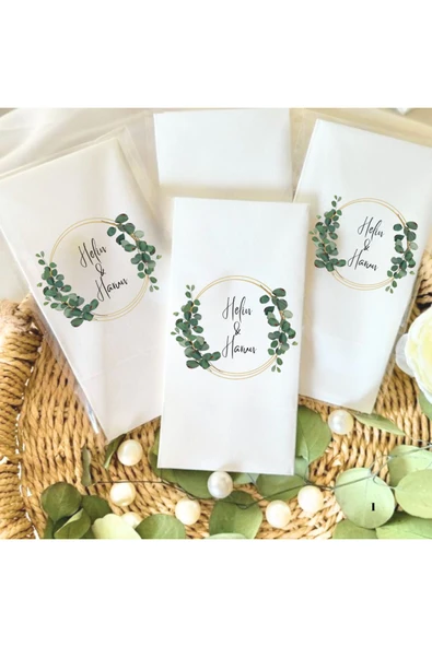 Lion Baskı ve Organizasyon  Söz Nişan Düğün Temalı Baskılı Peçete 20 Adet ürün görseli