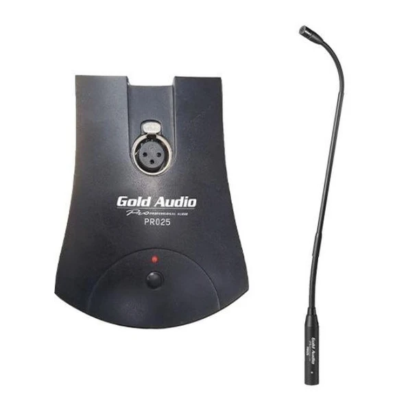 PRO 25 Kürsü Mikrofonu - Gold Audio